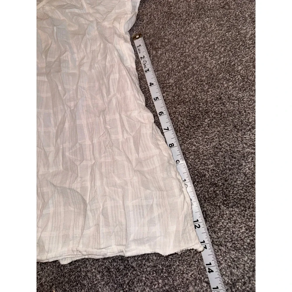 Old Navy‎ Women's White Short Sleeve Shirt - Picture 5 of 8